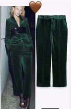 Zara velvet trousers size - trousers,