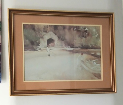 William russell flint - william, framed