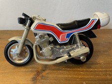 Vintage 1981 Matchbox Kidco Motorcycle Motorbike - Retro Toy Pull String RARE