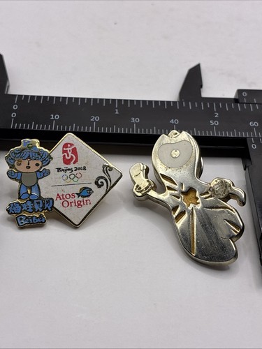 Beijing 2008 olympics pin atos - 2008,