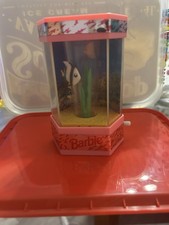 Vintage Rare Barbie Wind Up Fish Tank 1992