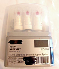 HALFORDS 3 Pen Stone Chip Scratch Repair Kit Volvo Dark Grey Pearlescent