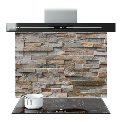Kitchen glass splashback - kitchen,