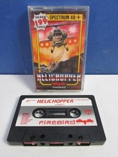 vintage ZX SPECTRUM 48 128K HELICOPTER TAPE CASSETTE VIDEO GAME case