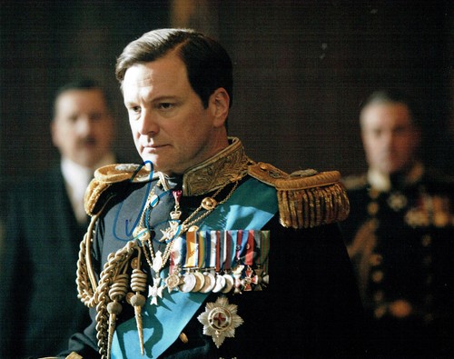 Colin firth signed autograph - colin,