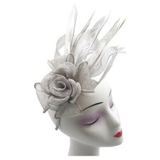 Women's Flower Fascinator Clip