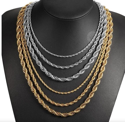 Silver gold stainless steel - gold,