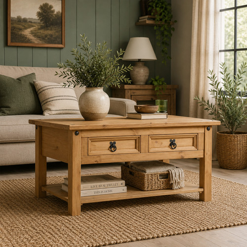 Corona coffee table with - table, 2