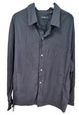 UNIQLO +J Supima Cotton Oversize Shirt Men's XL Black. New.