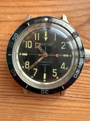 Vintage vostok amphibia - vintage, manual