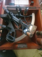 Heath Co Sextant in Case Circa