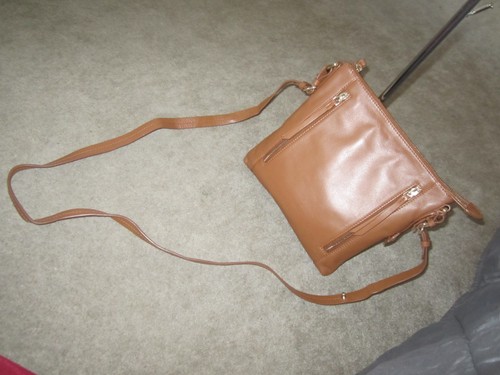 Radley tan leather crossbody - tan,