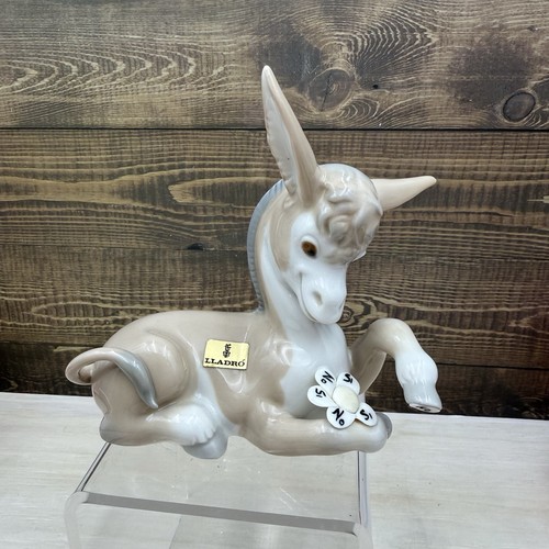 Vintage lladro donkey love - vintage,