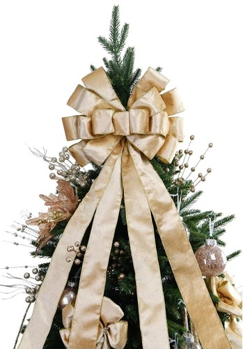 Large christmas tree - tree, bow