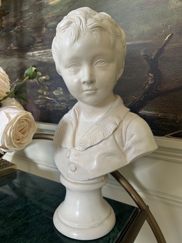Antique plaster statue - , of