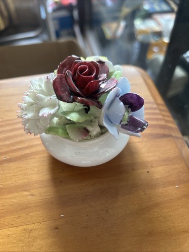 Vintage bone china floral - a,