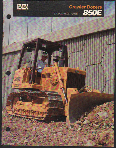 Case 850e crawler tractor - case, "850e"