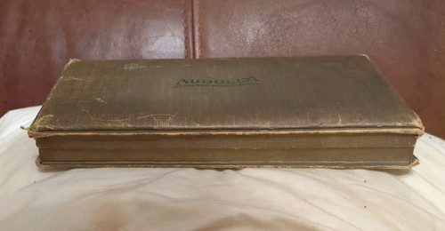 Antique cigarette box abdulla - cigarette,