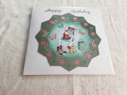 Handmade birthday card size - handmade, 6"