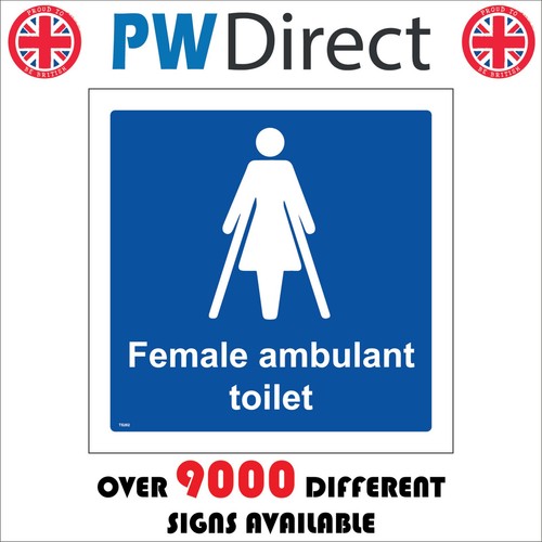 Sign female ambulant - female,