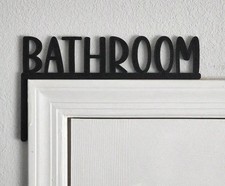 (1PC Modern Wooden Toilet Door