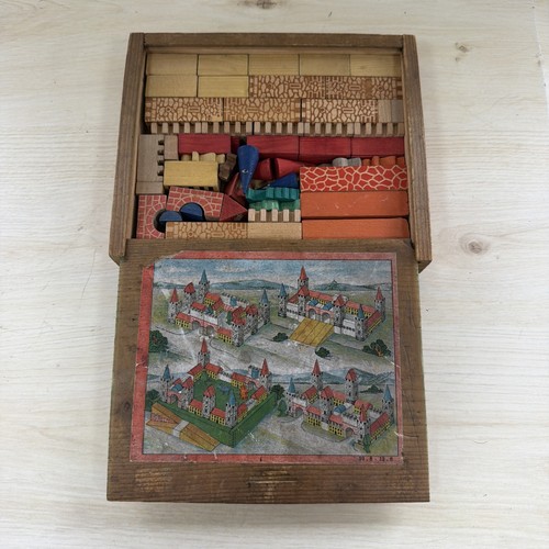 Vintage german wooden - vintage, castle