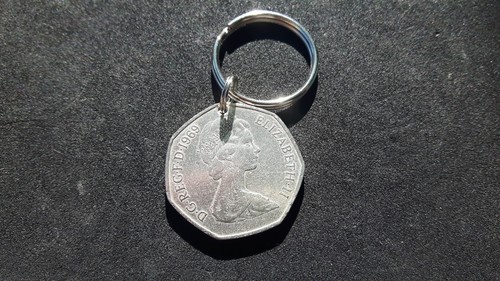 1969 old 50p fifty - 1969, pence