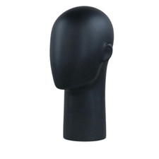 Black Male Wooden Display Head