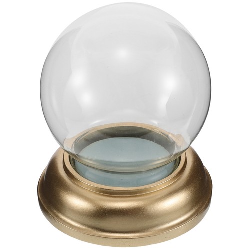 Empty glass snow globe - glass,