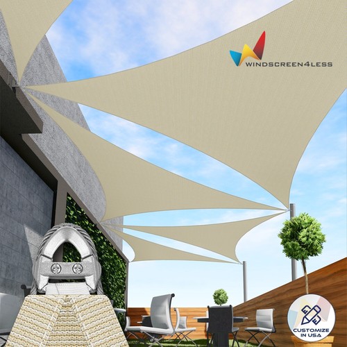 15ft beige triangle - 13/14/15ft,