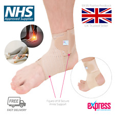 Ankle Support Strap Medical Compression Foot Plantar Fasciitis Elasticated Wrap