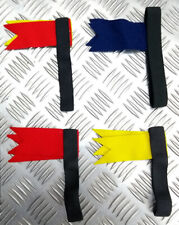 Scout Garter Tabs Various Colours Genuine British Vintage Military 1960s - NEW