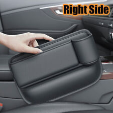 Car Seat Side Pocket Organizer Gap Filler Phone Storage Box Parts w/ Cup Holder