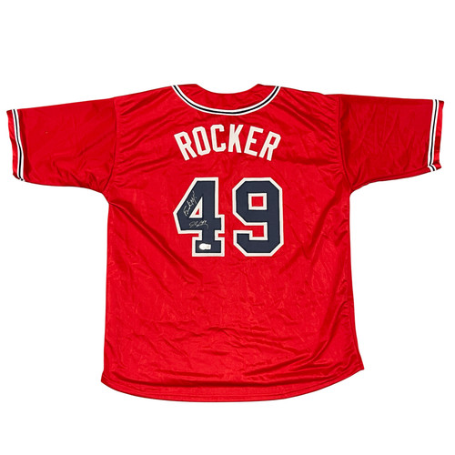 John rocker signed braves - rocker,