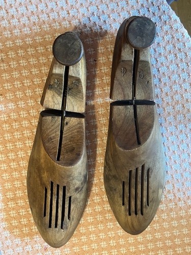 Vintage wooden shoe - wooden,
