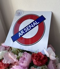 Arsenal tube station metal - station,