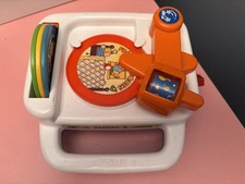 Vintage 1984 TOMY Wind Up Bring Along A Song Toy Record Player (Working)