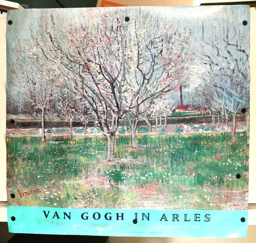 Van gogh orchard arles - orchard, in