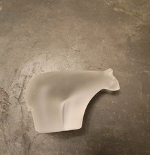 VINTAGE FROSTED GLASS POLAR
