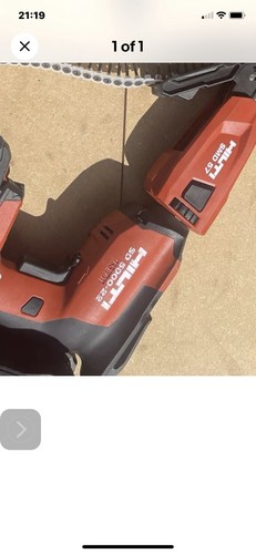 Hilti screwdriver gun with - screwdriver,