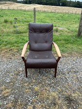 Vintage Danish Style Armchair By Cintique