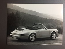 1993 Porsche 911 Carrera 2 Cabriolet Factory Issued Press Photo, Foto RARE! L@@K