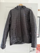 Patagonia Black Large Men’s Nano Puff Hooded Jacket. Great Condition.