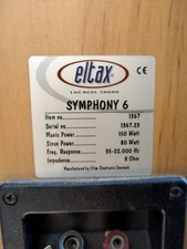 Eltax Symphony 6 Floor Standing Speakers Pair