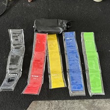 RESISTANCE LOOP BANDS MINI NATURAL LATEX EXERCISE YOGA 5 PIECE SET CORE BALANCE