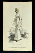 Regency Dress, Shawl & Bonnet