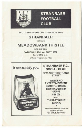 Stranraer meadowbank 28 - v,