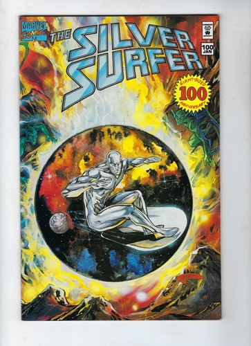 Silver surfer 100 marvel - silver, #