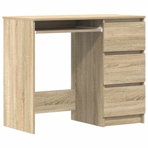 Desk engineered wood - desk, computer