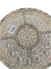 Vintage Crystal Glass Round